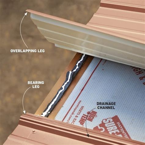 how to lap metal roofing